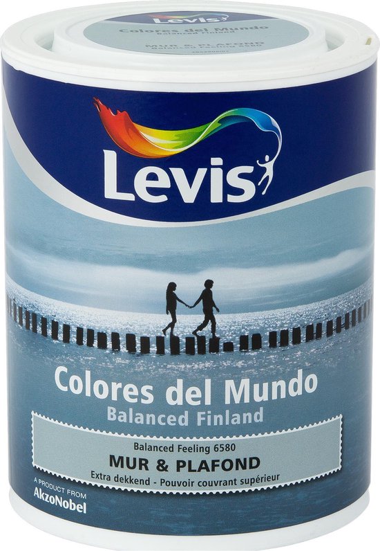 Levis Colores del Mundo Muur- & Plafondverf - Mat - 1 liter