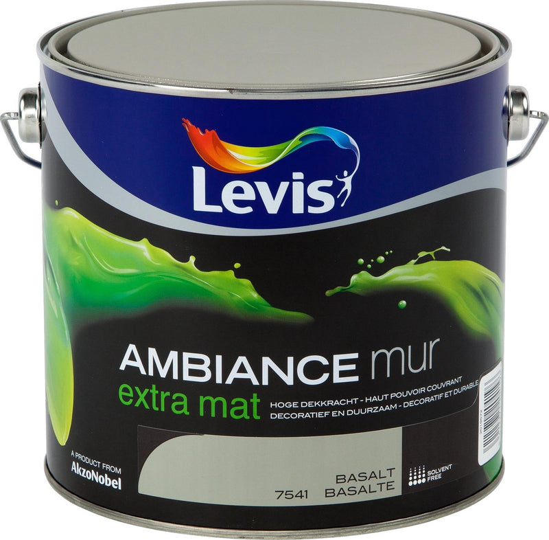 Levis Ambiance Muurverf - Extra Mat - Leliewit - 2,5L