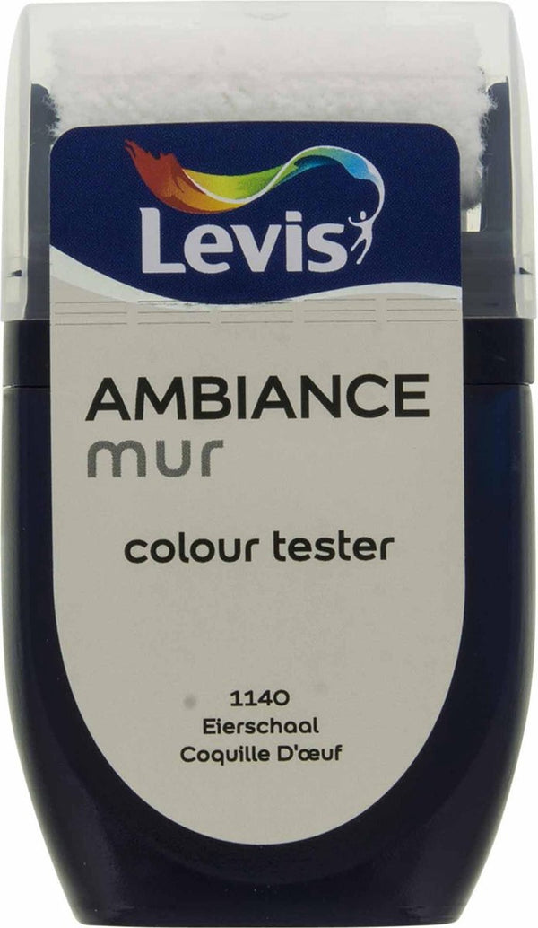 Levis Ambiance Kleurtester - Mat - Eierschaal - 0,3L