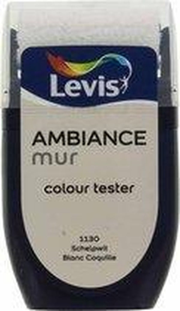 Levis Ambiance Kleurtester - Mat - Schelpwit - 0,3L