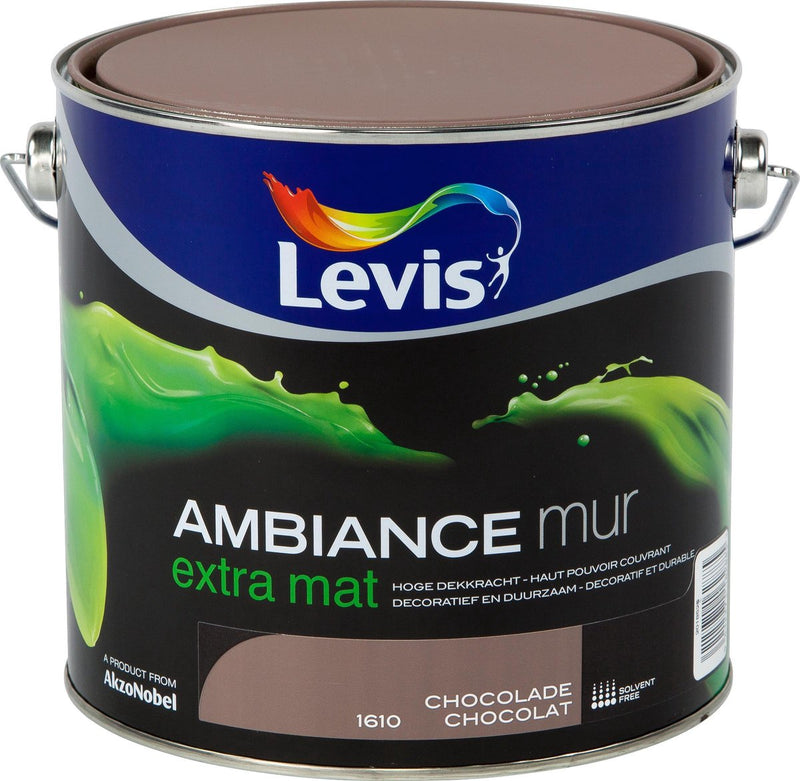 Levis Ambiance Muurverf - Extra Mat - Leliewit - 2,5L