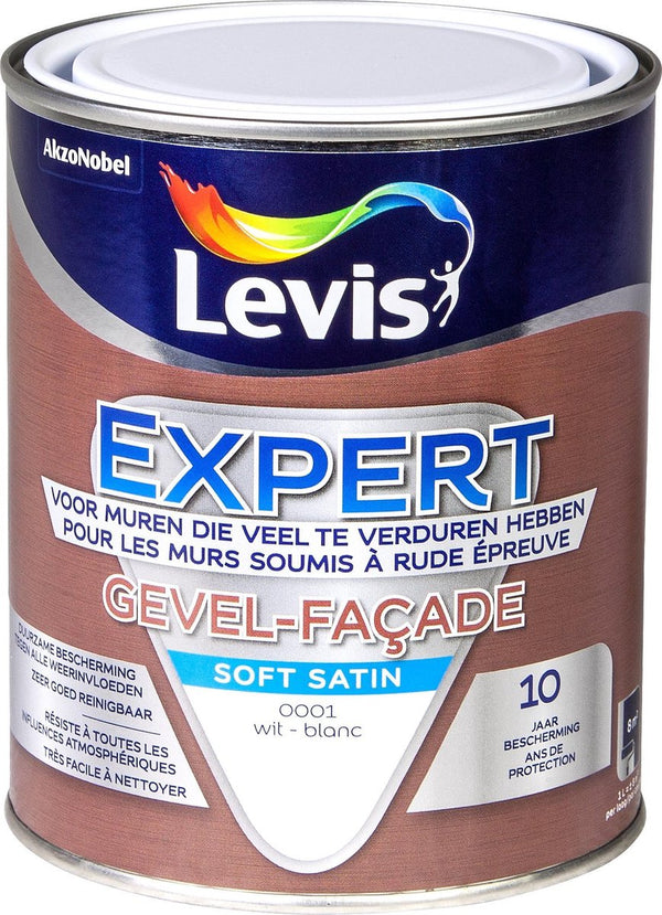 Levis Expert Gevelverf-Façade - Soft Satin - Wit - 1L