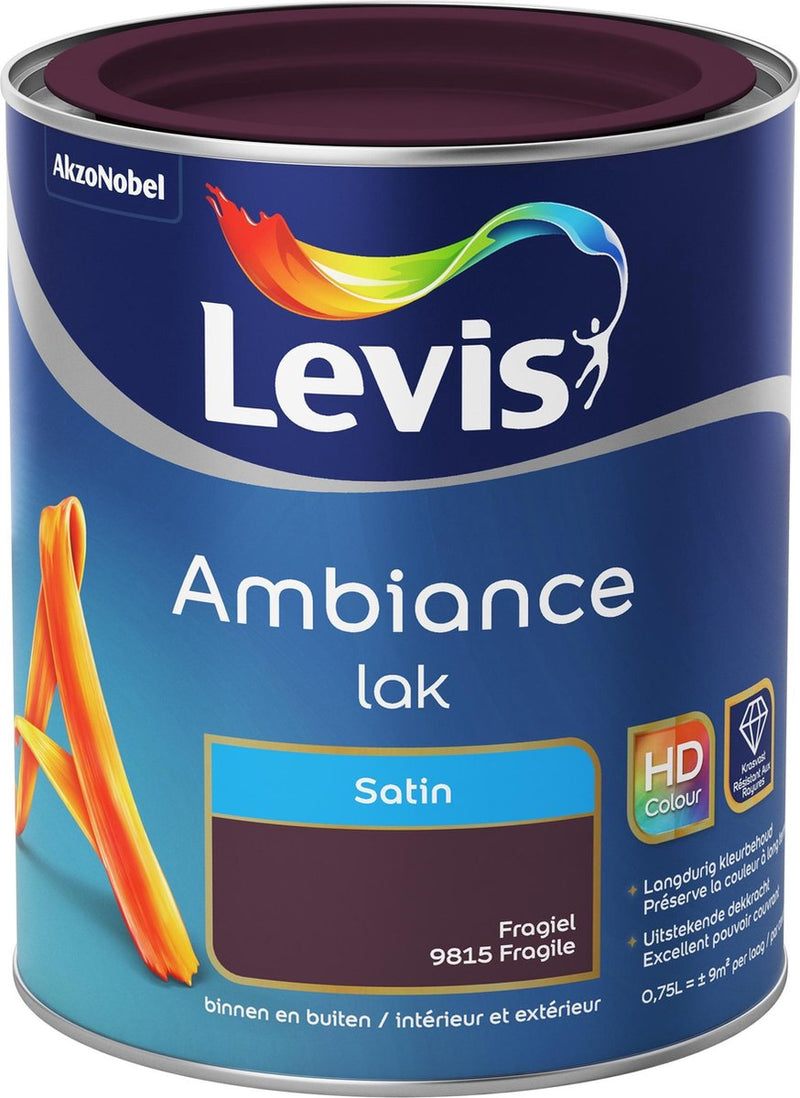 Levis Ambiance Lak - Satin - Fragiel - 0,75L