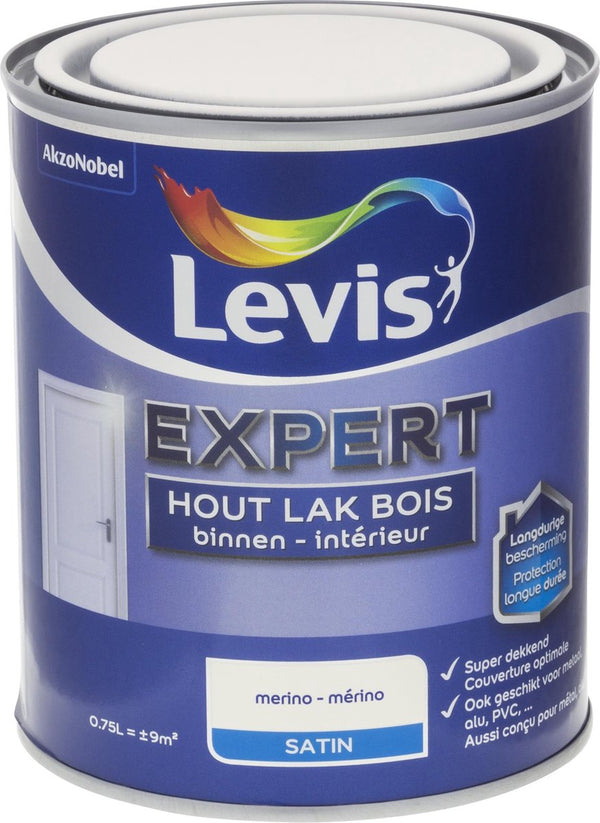 Levis Expert Lak Binnen - Satin - 0.75L