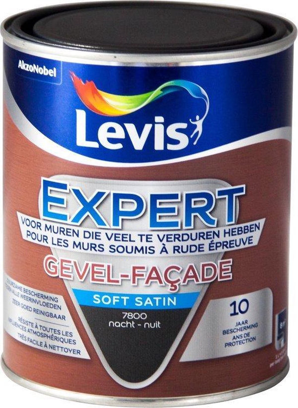 Levis Expert Gevelverf-Façade - Soft Satin - Nacht - 1L