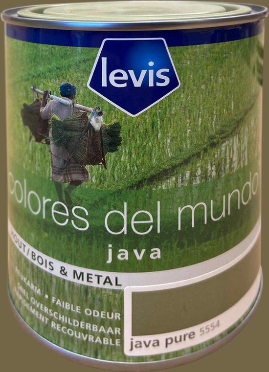 Levis Colores del Mundo Lak - Java Intensive - Satin - 0,75 liter