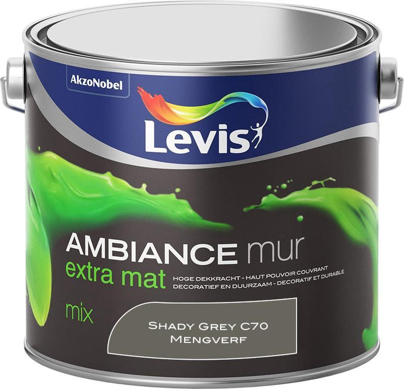 Levis Ambiance Muurverf - Extra Mat - Shady Purple C70 - 2,5L