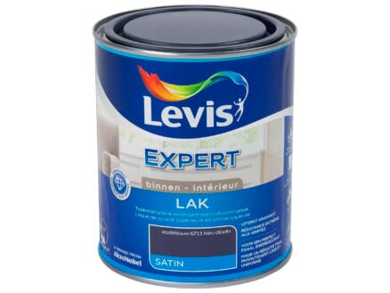 Levis Expert lak binnen zijdeglans 0,75l stadsblauw