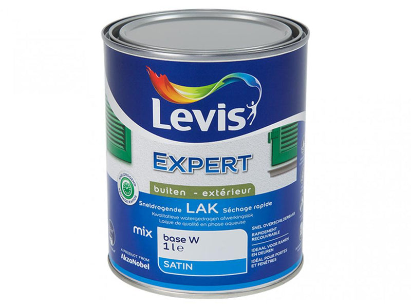 Lak Expert Exterieur Satin Sechage Rapide Mix Base