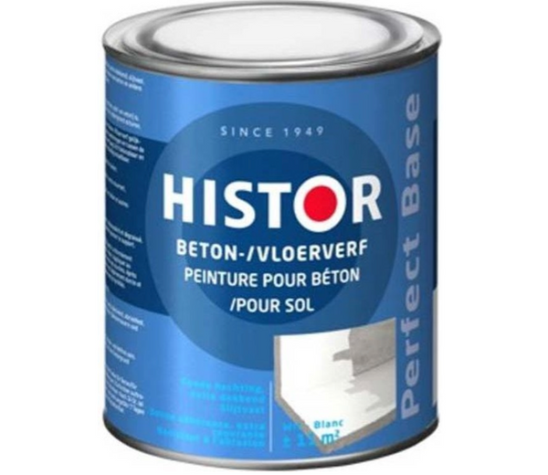 Histor Perfect Base Betonverf 1 liter wit