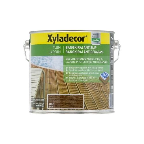 Xyladecor Bangkirai Antislip - Houtbeits - Den - Satin - 2,5L