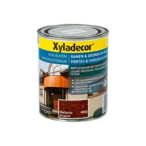 Xyladecor Ramen & Deuren Uv-Plus - Houtbeits - Mahonie - 0,75L