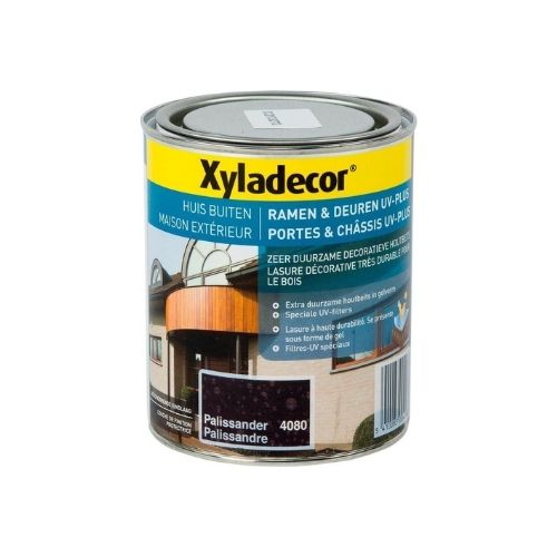 Xyladecor Ramen & Deuren Uv-Plus - Houtbeits - Palissander - 0,75L