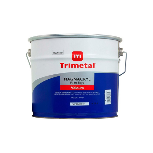 Trimetal Magnacryl Prestige Velours - Wit-10l