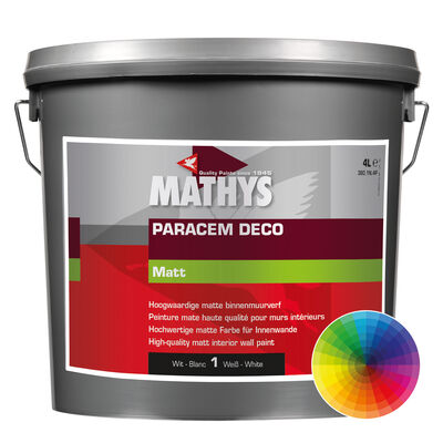 Mathys Paracem Deco Matt - Wit