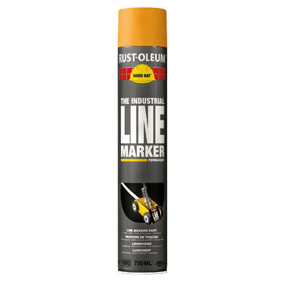 Rust-Oleum HARD HAT® LIJNENVERF SPUITBUS YELLOW 0.5l