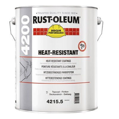 Rust-Oleum  4215 HITTEBESTENDIGE DEKLAAG 5l