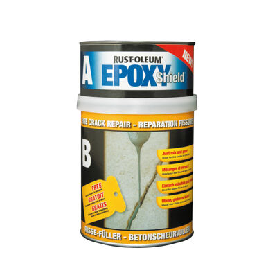 Rust-Oleum EPOXYSHIELD® REPARATIEMORTEL VOOR FIJNE SCHEURTJES 0.5l