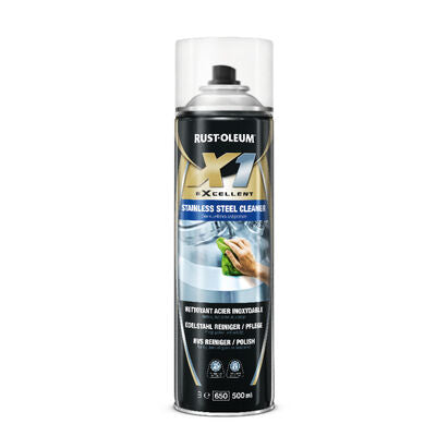 Rust-Oleum X1 RVS REINIGER STAINLESS STEEL 0.5l