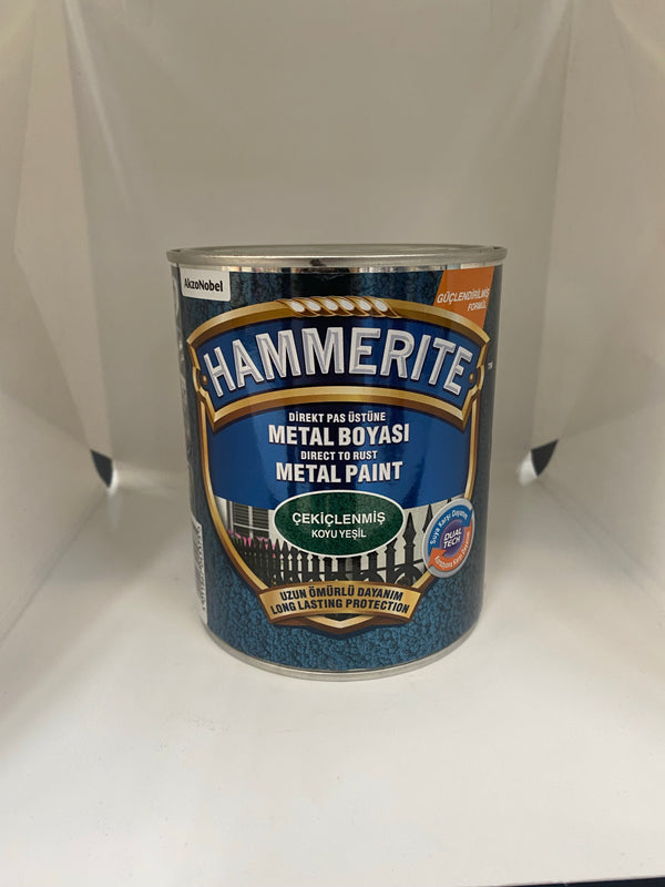 Hammerite Hamerslag Donkergroen 750ml-Dual Tech