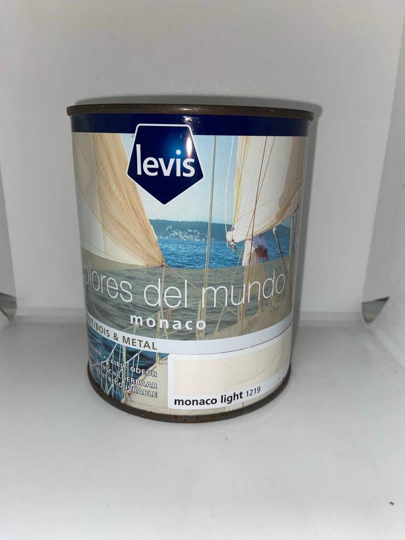 Levis Colores del mundo lak - Monaco light - 0,75 liter