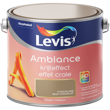 Peinture Levis Ambiance effet craie mix base C mat 1L