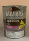 Mathys - Fassilux PU - Satin - Purperrood - RAL3004 - 1L