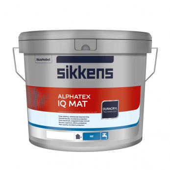 SIKKENS ALPHATEX IQ MAT NEW W05/WHITE 5L