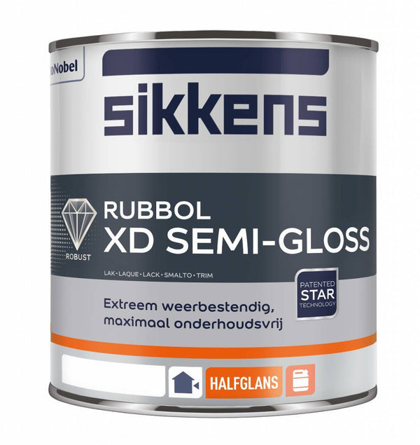 Sikkens Rubbol XD semi gloss ral 9016 1L