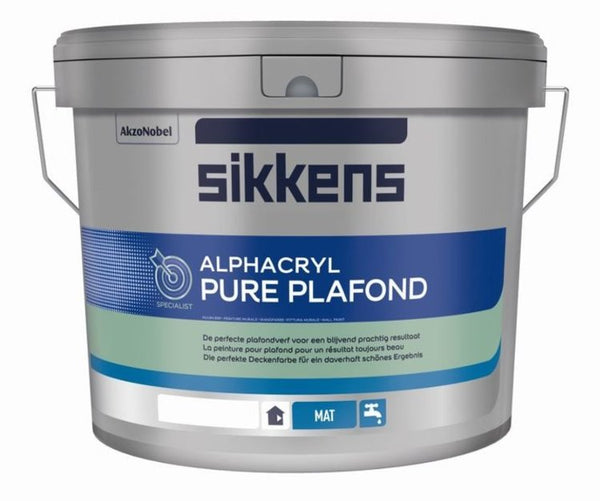 SIKKENS ALPHACRYL PURE PLAFOND W05 5 L