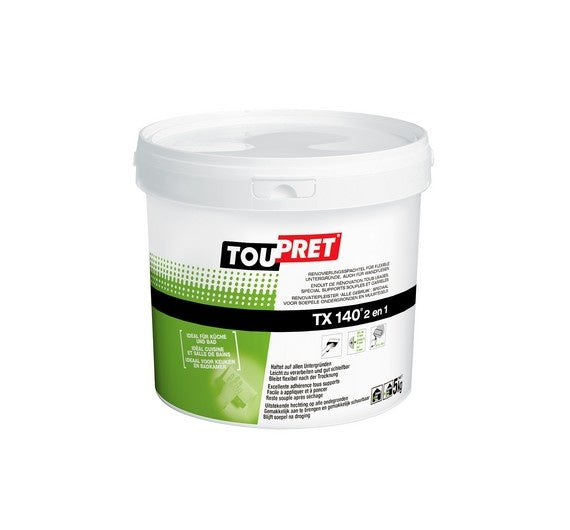 TouPret TX 140 2 in 1 - Renovatiepleister 'alle gebruik' 5KG